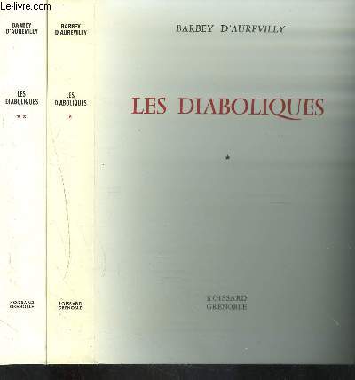 LES DIABOLIQUES- 2 TOMES EN 2 VOLUMES