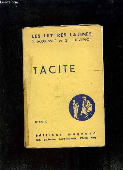 TACITE- LES LETTRES LATINES- N470-10