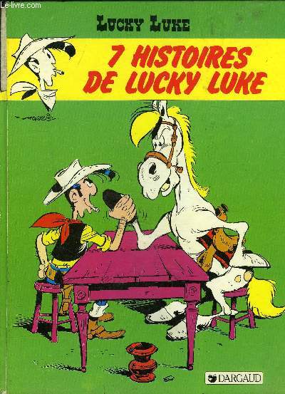 BD - LUCKY LUKE- 7 HISTOIRES DE LUCKY LUKE