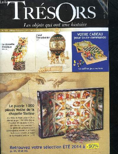 TRESORS Les objets qui ont une histoire- BULLETIN D INFORMATION DES OGJETS DE COLLECTION- N72/2