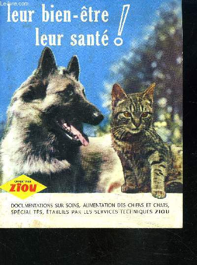 PRENEZ SOIN A LA NOURRITURE DE VOTRE CHIEN ET DE VOTRE CHAT