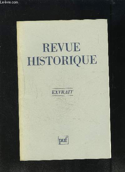REVUE HISTORIQUE- EXTRAIT- LA SPLENDEUR DES SAMAZEUILH, BANQUIERS DE BORDEAUX 1810-1913