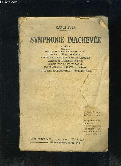 SYMPHONIE INACHEVEE