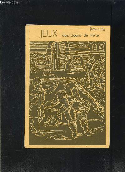 POCHETTE COMPLETE: JEUX DES JOURS DE FETE