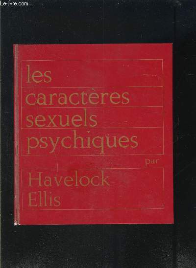 LES CARACTERES SEXUELS PSYCHIQUES SECONDAIRES ET TERTIARES