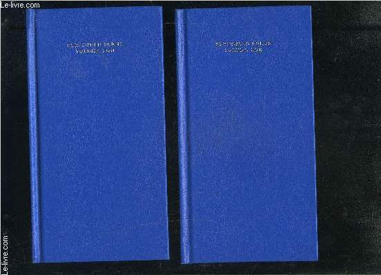 CROSSWORD POEMS- AN ANTHOLOGY OF A DIFFERENT KIND- 2 TOMES EN 2 VOLUMES- Texte en anglais