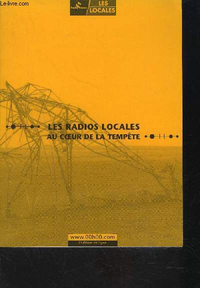 RADIO FRANCE- LES RADIOS LOCALES AU COEUR DE LA TEMPETE