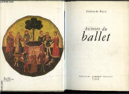 HISTOIRE DU BALLET