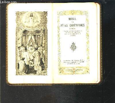 MISSEL DES FETES CHRETIENNES N1274