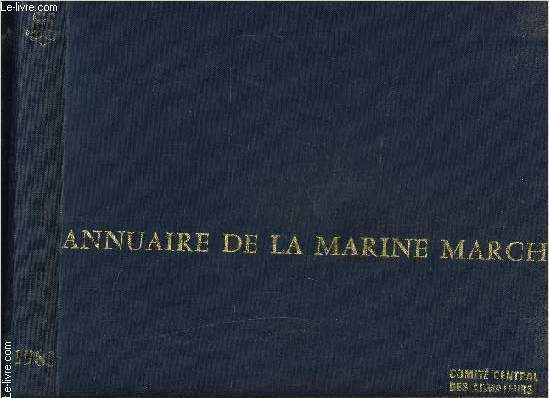 ANNUAIRE DE LA MARINE MARCHANDE- 1983
