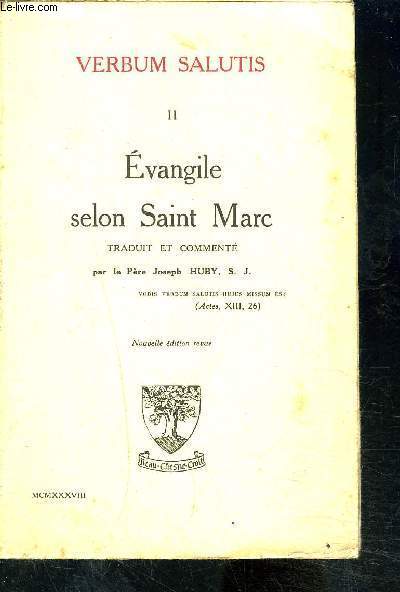 EVANGILE SELON SAINT MARC II