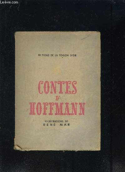 CONTES D HOFFMANN- Tome 2