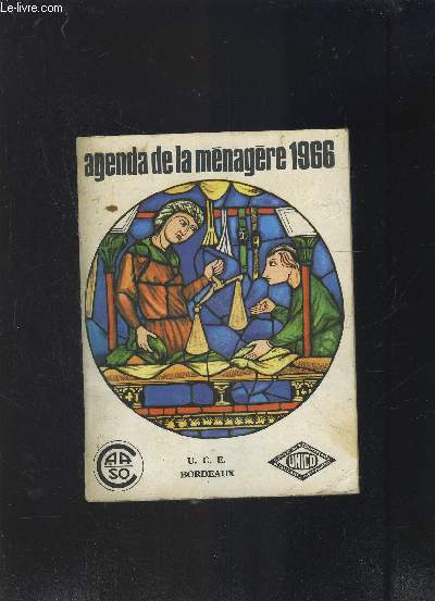 AGENDA DE LA MENAGERE 1966- UNICO