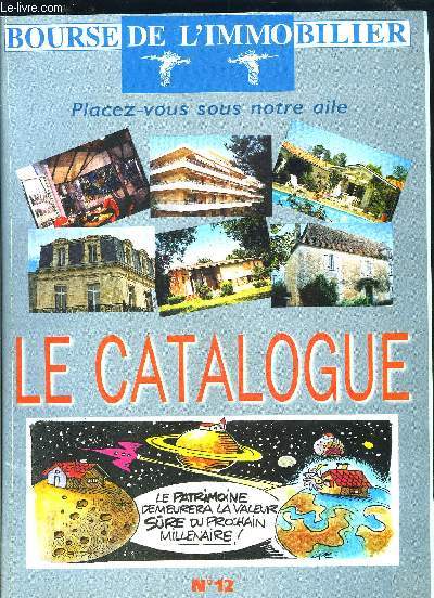 CATALOGUE N12- BOURSE DE L IMMOBILIER- 1999-2000