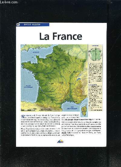 1 PLAQUETTE: PETIT GUIDE N97- LA FRANCE