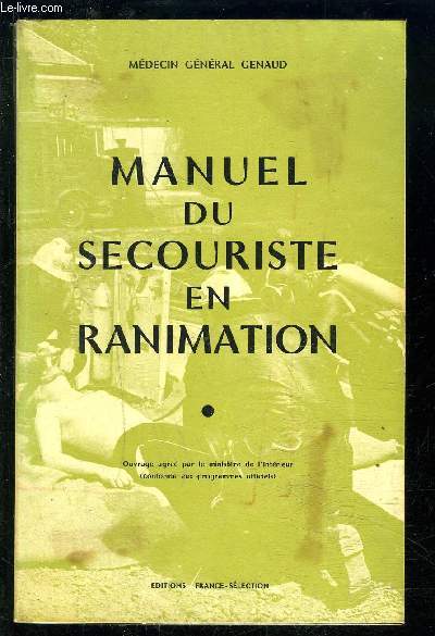 MANUEL DU SECOURISTE EN RANIMATION