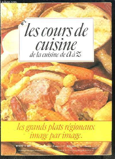 LES COURS DE CUISINE DE LA CUISINE DE A A Z- N2- LES GRANDS PLATS REGIONAUX IMAGE PAR IMAGE