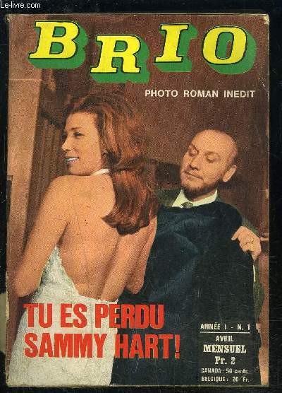 BRIO- N1- TU ES PERDU SAMMY HART!- anne I- avril