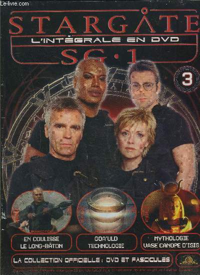 STARGATE SG1- N3- Chulak- Le marteau de Thor- Major Sam Carter- Les vases canopes- Anneaux de transport- Le supplice de Tantale- Intelligence alien- Arme de poing  Ballard