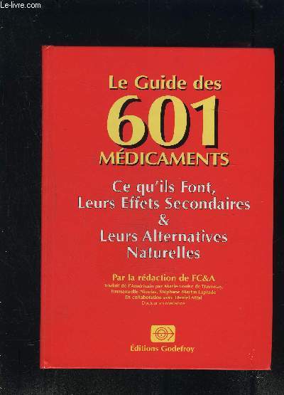 LE GUIDE DES 601 MEDICAMENTS