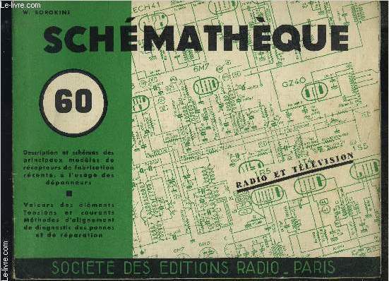 SCHEMATHEQUE- 60- RADIO TELEVISION