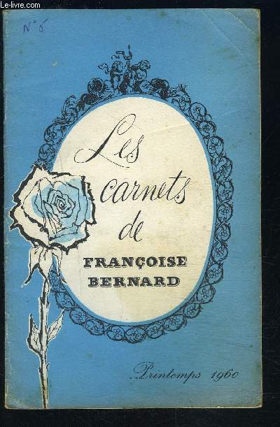 LES CARNETS DE FRANCOISE BERNARD- Printemps 1960- 43 min de la vie d'une mnagre- Pour un djeuner de 1re Communion- Menus de Printemps...