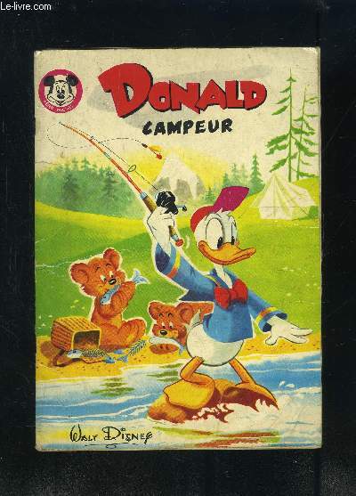 DONALD CAMPEUR- ALBUM N°11- Série Mickey - DISNEY - 1964 - Afbeelding 1 van 1