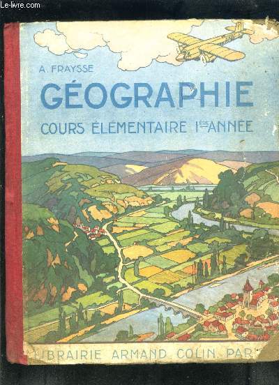 GEOGRAPHIE- COURS ELEMENTAIRE 1re anne