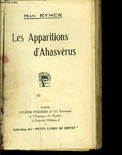 LES APPARITIONS D AHASVERUS