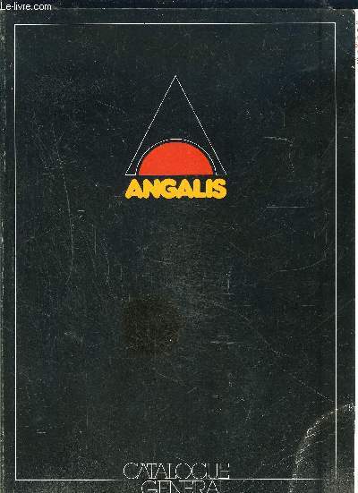 ANGALIS- CATALOGUE GENERAL- les plaques  dessin et leurs accessoires- les equerres- les gabarits- le programme skrebba-le programme myers- les pse-lettres maul...