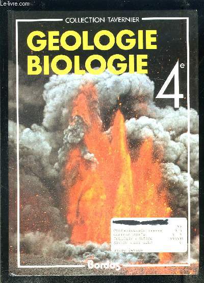 GEOLOGIE BIOLOGIE- 4e- SPECIMEN