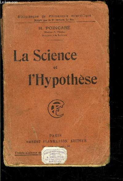 LA SCIENCE ET L HYPOTHESE