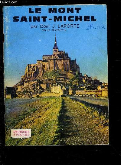 LE MONT SAINT MICHEL- en allemand, franais et anglais