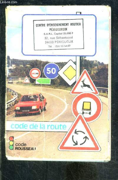 CODE DE LA ROUTE- CODE ROUSSEAU