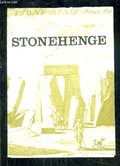 1 PLAQUETTE: STONEHENGE- Texte en anglais