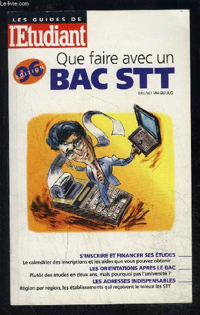 QUE FAIRE AVEC UN BAC STT?