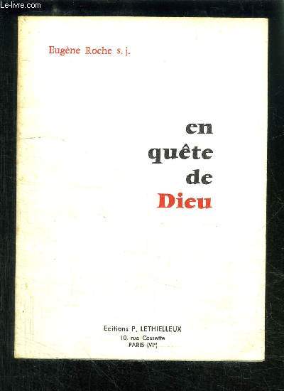 EN QUETE DE DIEU