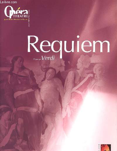 PLAQUETTE - REQUIEM - Giuseppe Verdi - Guy Condette - Jacques Maresch - Alida Barbasini - Stefania Toczyska - Zwetan Michailov - Svetozar Rangelov