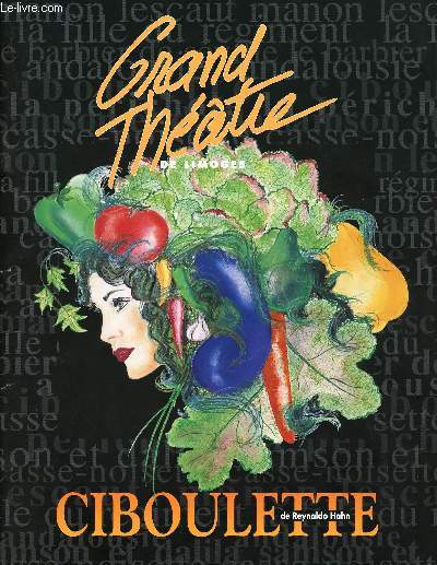 PLAQUETTE - CIBOULETTE - DE REYNALDO HAHN - Dimanche 2 fvrier  15h00 - Emmanuel Plasson - Bernard Broca - Sophie-Marie Martel - Louis Landuyt - Mylne Mornet - Patrick Foucher - Lydia Fabien - Jeanne Dubois - Bannafet Tarbouriech - Olivier Heyte