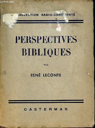 PERSPECTIVES BIBLIQUES