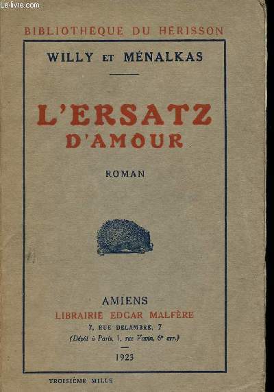 L'ERSATZ D'AMOUR