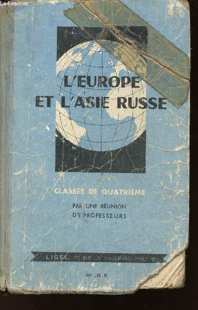 L'EUROPE ET L'ASIE RUSSE N132- CLASSES DE QUATRIEME
