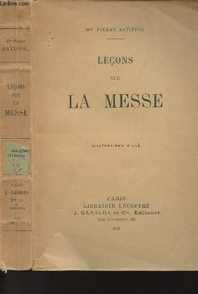 LECONS SUR LA MESSE