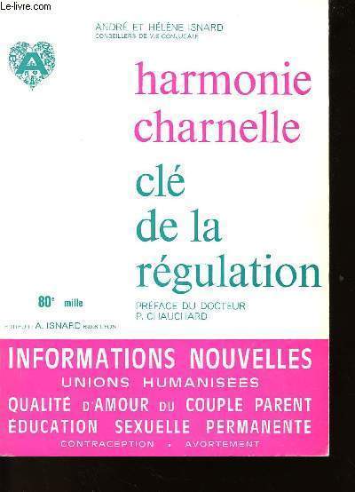 HARMONIE CHARNELLE CLE DE LA REGULATION