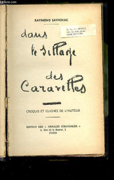 LE SILLAGE DES CARAVELLES