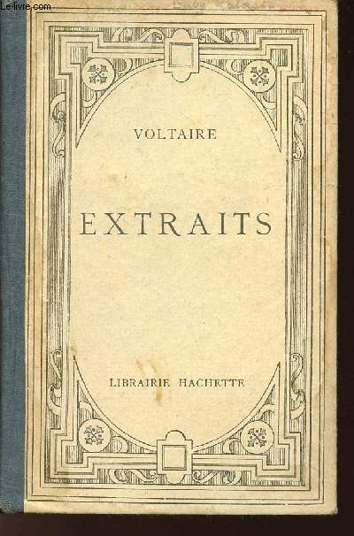 EXTRAITS DE VOLTAIRE / 2EME EDITION