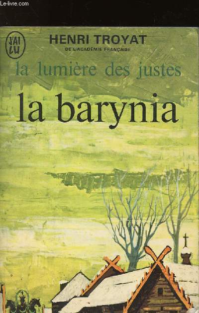 LA BARYNIA - TOME 2 DE LA LUMIERE DES JUSTES.