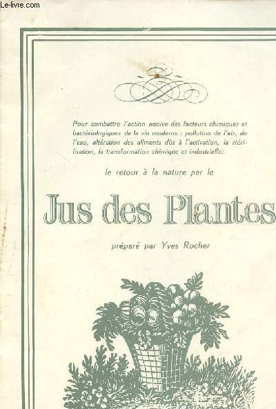 JUS DES PLANTES