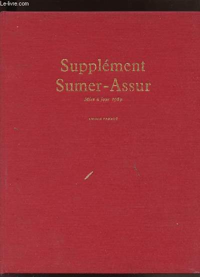 SUPPLEMENT SUMER-ASSUR : MISE A JOUR 1969