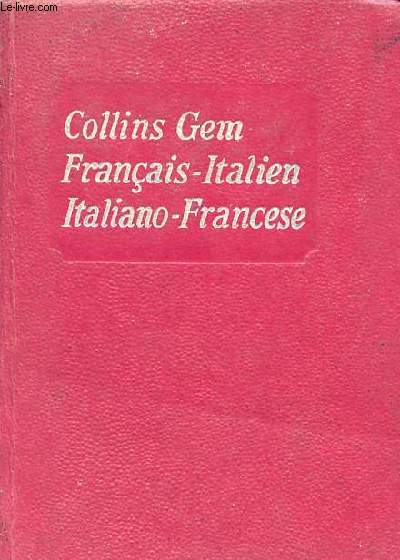 DICTIONNAIRE : FRANCAIS -ITALIEN / ITALIANO - FRANCESE